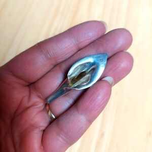 Vintage* 40s Sterling .925 Lily Brooch